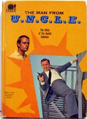 MAN FROM UNCLE The Affair of the Gentle Saboteur © 1966 Whitman 1541